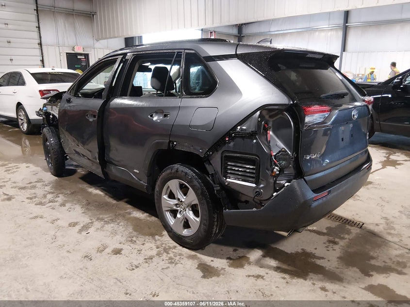 2023 Toyota Rav 4 VIN JTMRWRFV8PD200169 IAAI salvage auction — FRONT & REAR, Salvage (Illinois), sold $11,300 on 2026-07-29 (photo 3)