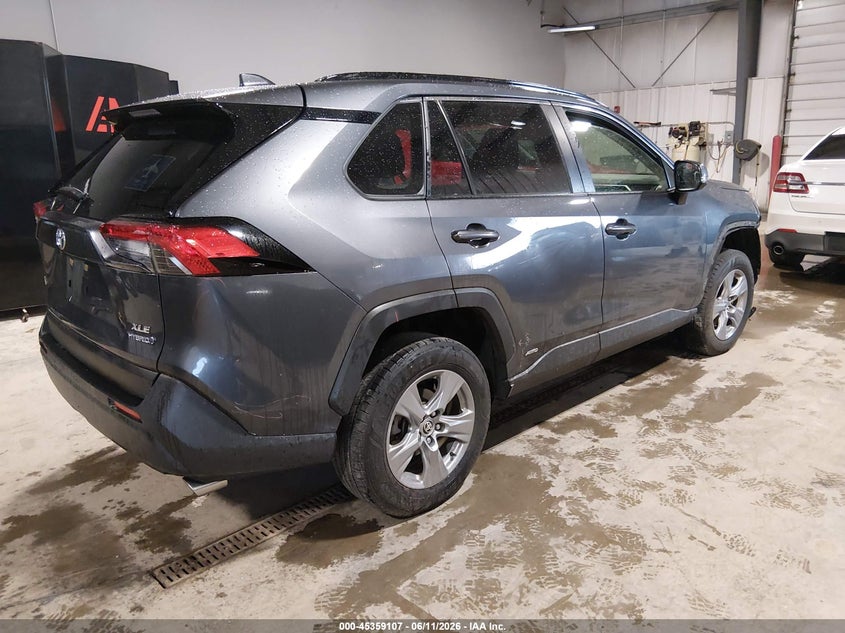 2023 Toyota Rav 4 VIN JTMRWRFV8PD200169 IAAI salvage auction — FRONT & REAR, Salvage (Illinois), sold $11,300 on 2026-07-29 (photo 4)