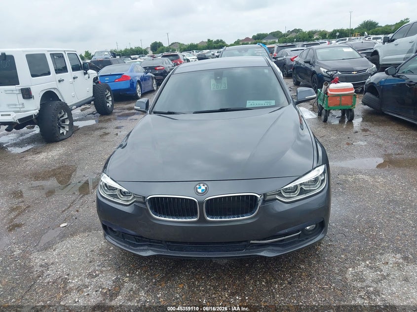 2018 BMW 3er VIN WBA8B9G54JNU98627 IAAI salvage auction — MECHANICAL, Original (Texas), sold $1,550 on 2026-07-29 (photo 6)