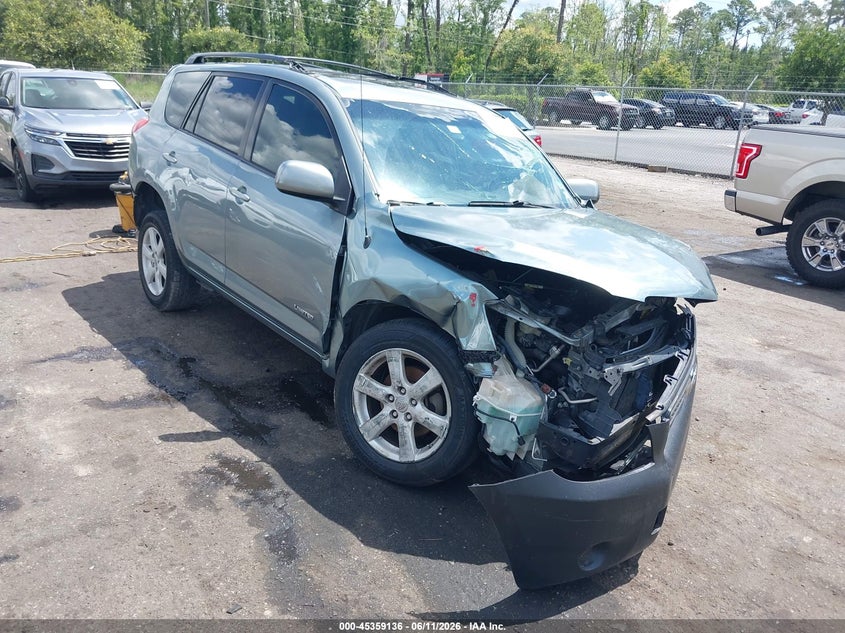 2008 Toyota Rav 4 VIN JTMZK31V685017896 IAAI salvage auction — FRONT END, Rebuildable (Florida), sold $550 on 2026-07-07 (photo 1)