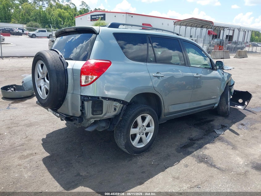 2008 Toyota Rav 4 VIN JTMZK31V685017896 IAAI salvage auction — FRONT END, Rebuildable (Florida), sold $550 on 2026-07-07 (photo 4)