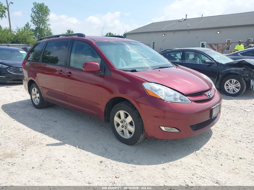 2006 Toyota Sienna VIN 5TDZA22C66S529935 IAAI salvage auction — NORMAL WEAR, Original (Ohio), sold $625 on 2026-07-22 (photo 1)