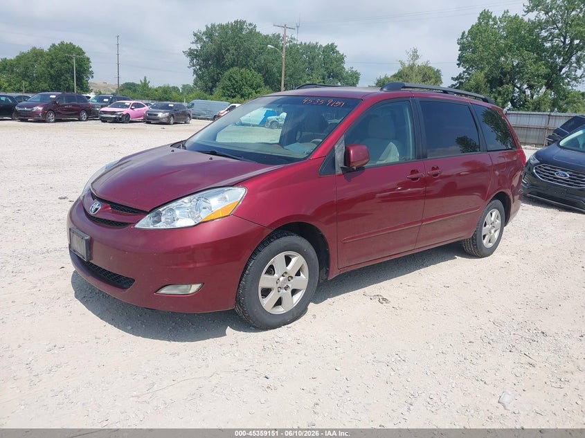 2006 Toyota Sienna VIN 5TDZA22C66S529935 IAAI salvage auction — NORMAL WEAR, Original (Ohio), sold $625 on 2026-07-22 (photo 2)