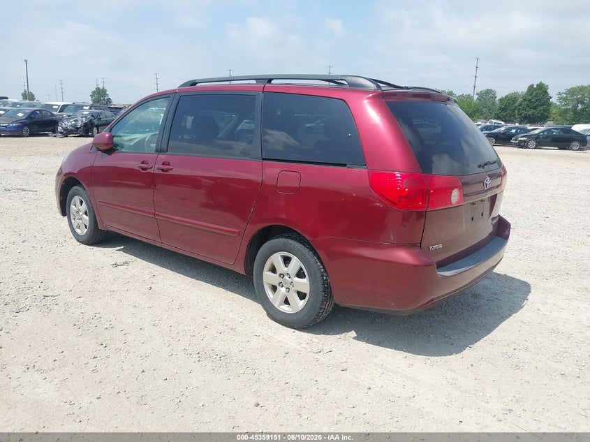 2006 Toyota Sienna VIN 5TDZA22C66S529935 IAAI salvage auction — NORMAL WEAR, Original (Ohio), sold $625 on 2026-07-22 (photo 3)