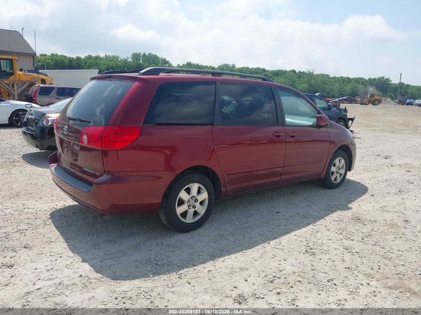 2006 Toyota Sienna VIN 5TDZA22C66S529935 IAAI salvage auction — NORMAL WEAR, Original (Ohio), sold $625 on 2026-07-22 (photo 4)