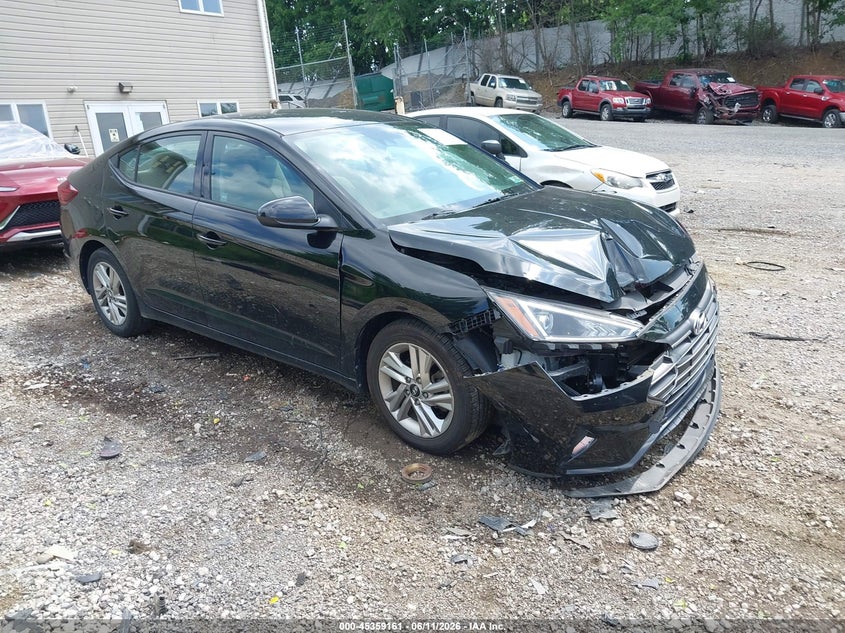2020 Hyundai Elantra VIN KMHD84LF1LU986455 IAAI salvage auction — FRONT END, Salvage Title, sold $2,050 on 2026-07-21 (photo 1)