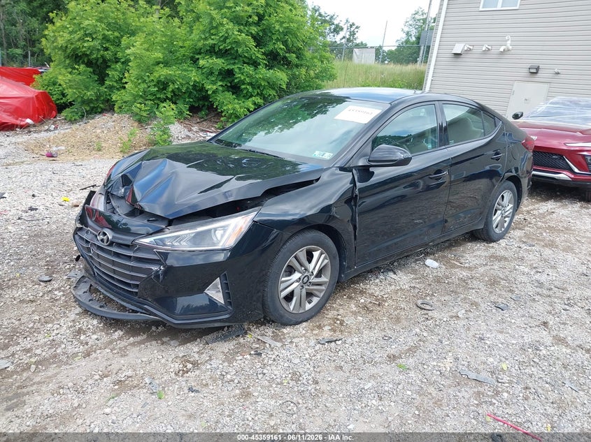 2020 Hyundai Elantra VIN KMHD84LF1LU986455 IAAI salvage auction — FRONT END, Salvage Title, sold $2,050 on 2026-07-21 (photo 2)
