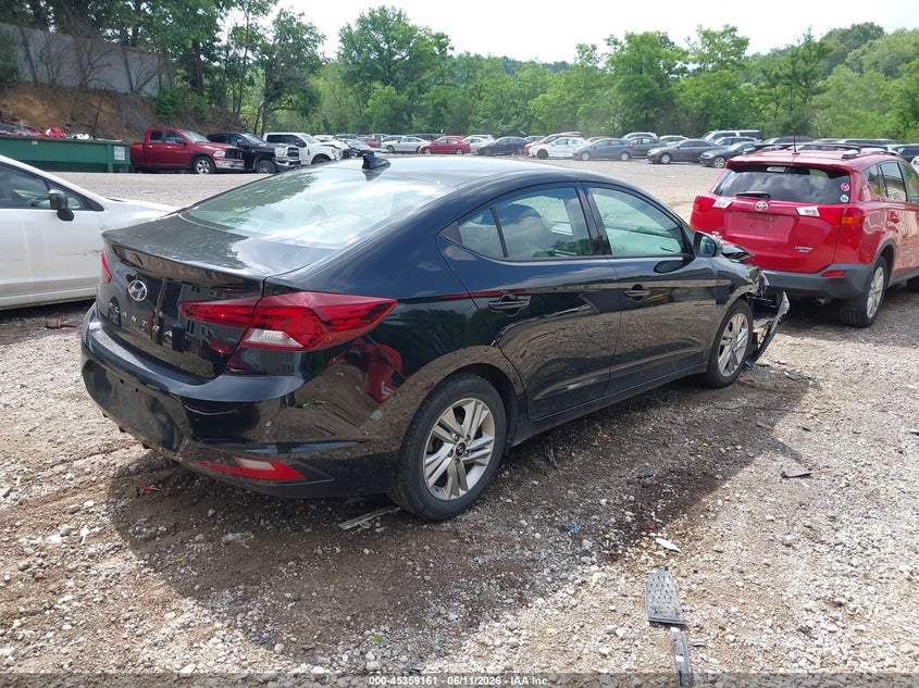 2020 Hyundai Elantra VIN KMHD84LF1LU986455 IAAI salvage auction — FRONT END, Salvage Title, sold $2,050 on 2026-07-21 (photo 4)