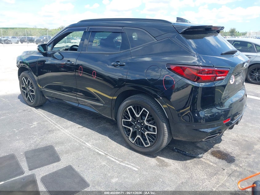 2023 Chevrolet Blazer VIN 3GNKBERS0PS222486 IAAI salvage auction — FRONT END, Rebuildable (Florida), sold $7,700 on 2026-07-30 (photo 3)