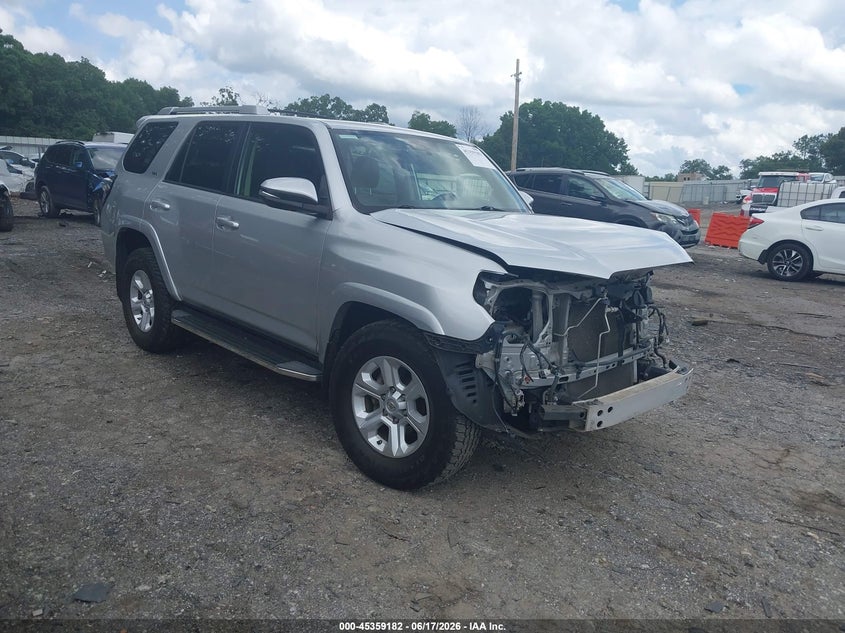 2016 Toyota 4runner VIN JTEZU5JR1G5111798 IAAI salvage auction — LEFT FRONT, Salvage (Tennessee), sold $8,300 on 2026-07-15 (photo 1)
