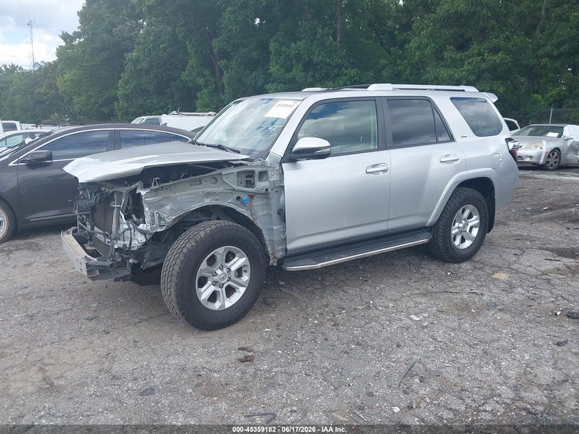 2016 Toyota 4runner VIN JTEZU5JR1G5111798 IAAI salvage auction — LEFT FRONT, Salvage (Tennessee), sold $8,300 on 2026-07-15 (photo 2)