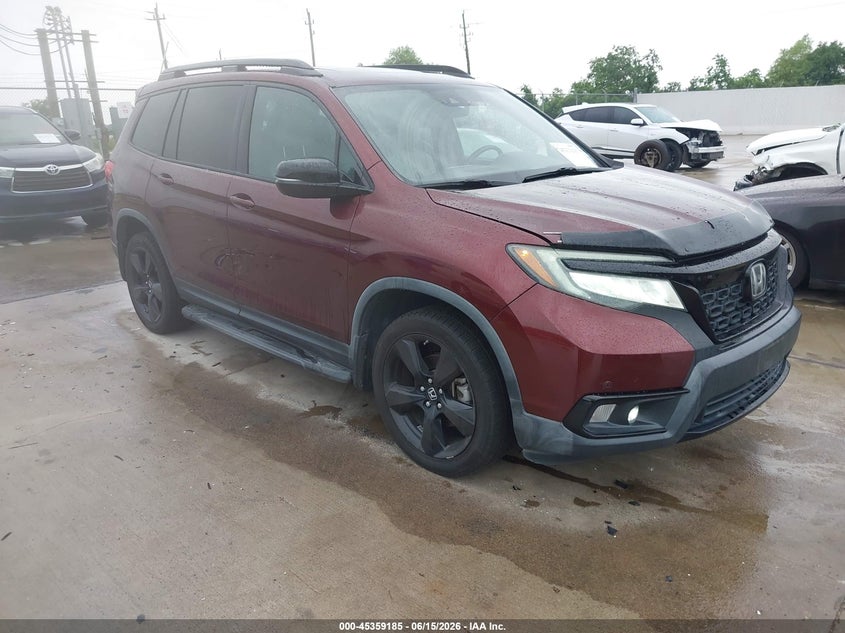2019 Honda Passport VIN 5FNYF8H06KB008077 — IAAI salvage auction photo