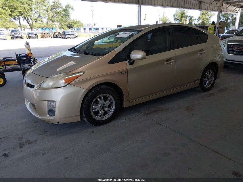 2010 Toyota Prius VIN JTDKN3DU9A0146505 IAAI salvage auction — NORMAL WEAR, Clear (Florida), sold $950 on 2026-07-08 (photo 2)