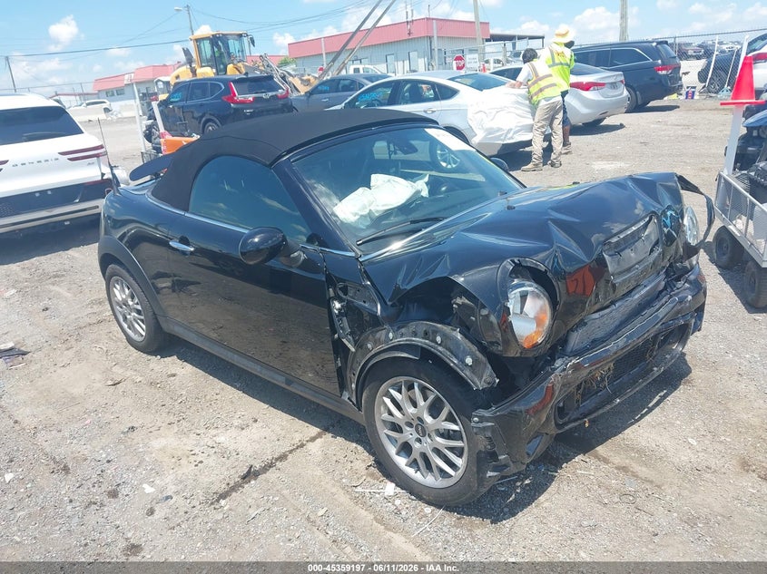 2015 Mini Roadster VIN WMWSY3C56FT595368 IAAI salvage auction — FRONT END, Clear (Tennessee), sold $1,300 on 2026-07-09 (photo 1)