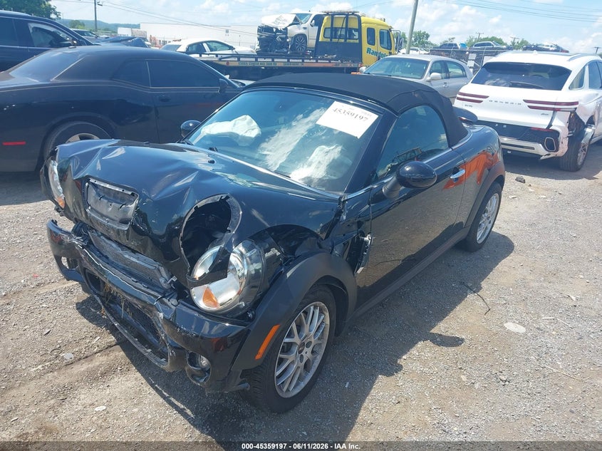 2015 Mini Roadster VIN WMWSY3C56FT595368 IAAI salvage auction — FRONT END, Clear (Tennessee), sold $1,300 on 2026-07-09 (photo 2)