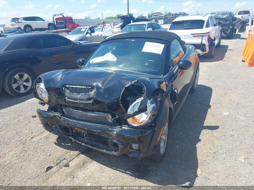 2015 Mini Roadster VIN WMWSY3C56FT595368 IAAI salvage auction — FRONT END, Clear (Tennessee), sold $1,300 on 2026-07-09 (photo 6)