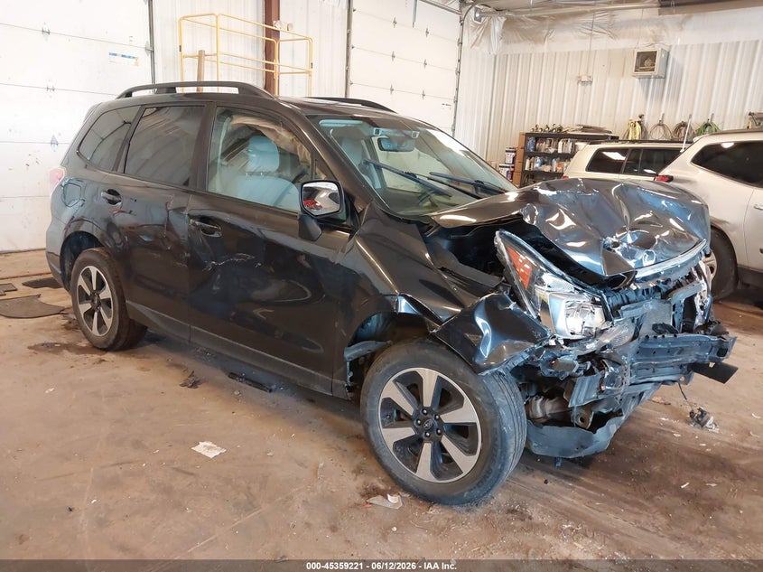 2017 Subaru Forester VIN JF2SJAGC2HH501465 IAAI salvage auction — FRONT END, Clear (Michigan), sold $325 on 2026-07-28 (photo 1)