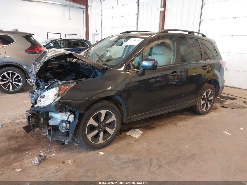 2017 Subaru Forester VIN JF2SJAGC2HH501465 IAAI salvage auction — FRONT END, Clear (Michigan), sold $325 on 2026-07-28 (photo 2)