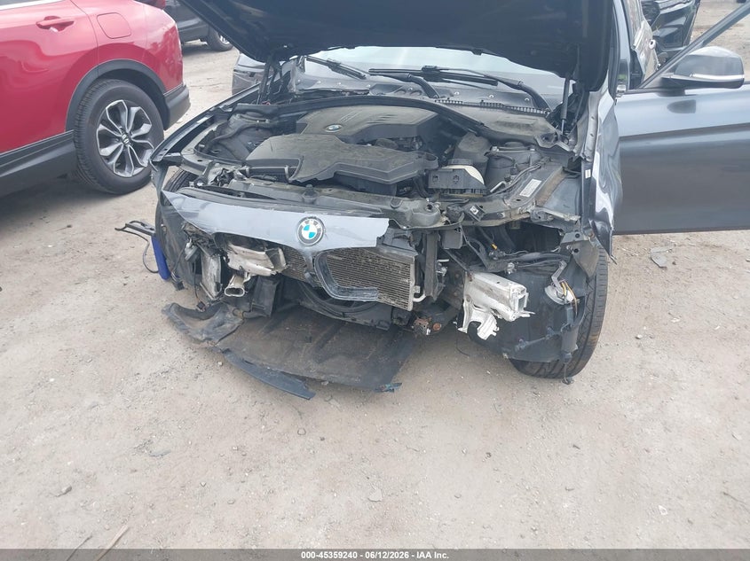 2014 BMW 3er VIN WBA3B5G56ENS08090 IAAI salvage auction — LEFT FRONT, Clear (Massachusetts), sold $400 on 2026-07-10 (photo 6)