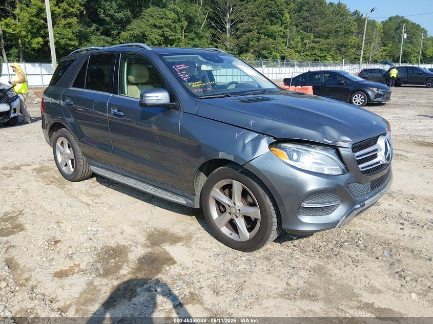 2017 Mercedes-benz Gle VIN 4JGDA5JB8HA837687 IAAI salvage auction — ROOF, Salvage (Georgia), sold $5,500 on 2026-07-17 (photo 1)