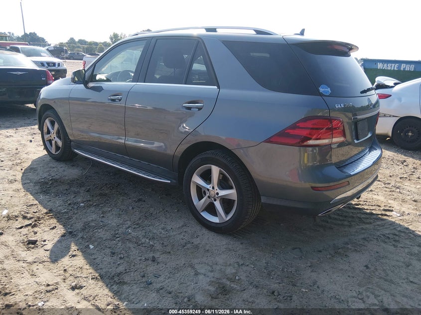 2017 Mercedes-benz Gle VIN 4JGDA5JB8HA837687 IAAI salvage auction — ROOF, Salvage (Georgia), sold $5,500 on 2026-07-17 (photo 3)
