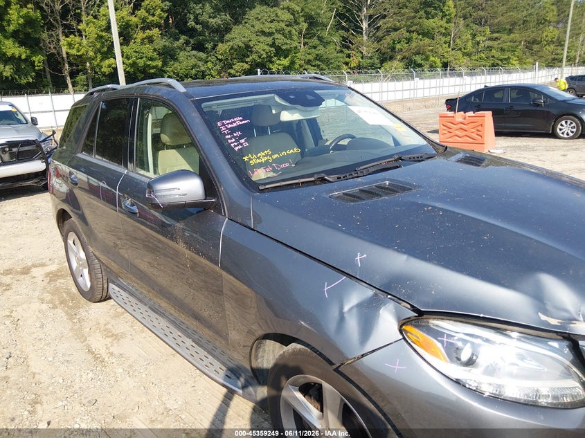 2017 Mercedes-benz Gle VIN 4JGDA5JB8HA837687 IAAI salvage auction — ROOF, Salvage (Georgia), sold $5,500 on 2026-07-17 (photo 6)