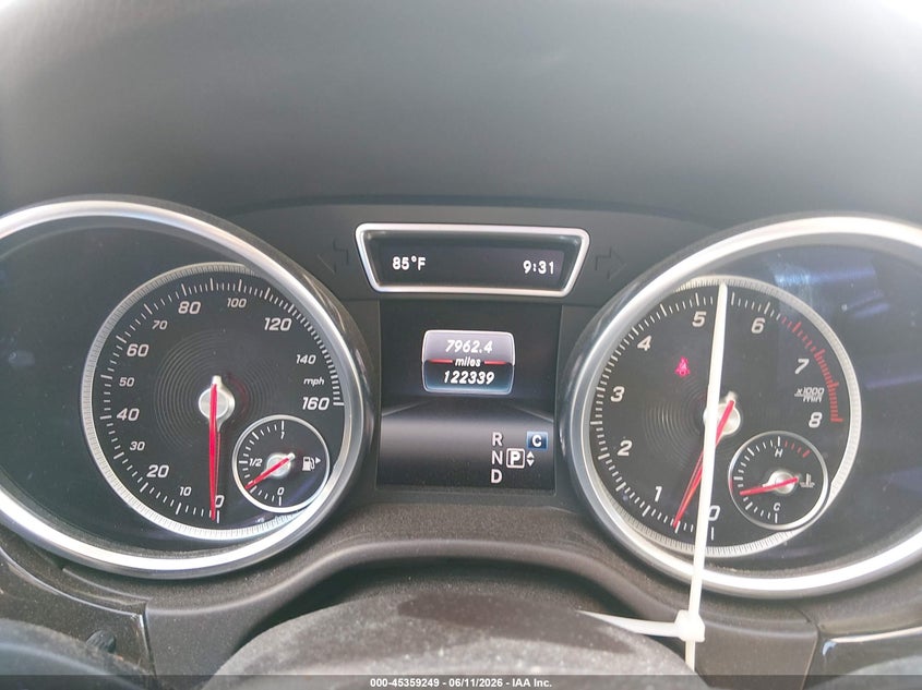 2017 Mercedes-benz Gle VIN 4JGDA5JB8HA837687 IAAI salvage auction — ROOF, Salvage (Georgia), sold $5,500 on 2026-07-17 (photo 7)