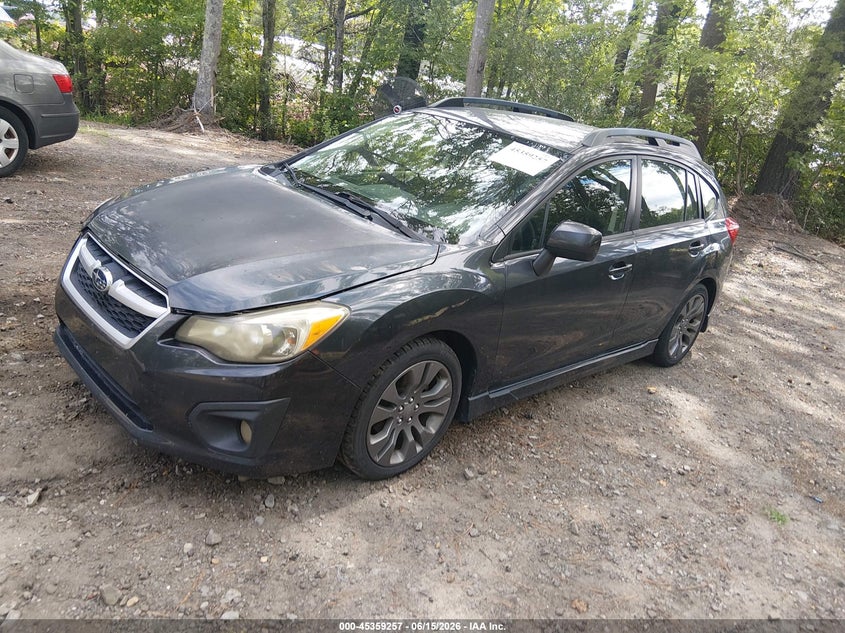 2012 Subaru Impreza VIN JF1GPAL65CH201386 IAAI salvage auction — NORMAL WEAR, Clear (Pennsylvania), sold $500 on 2026-07-07 (photo 2)