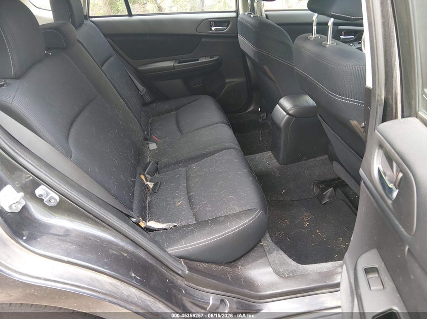 2012 Subaru Impreza VIN JF1GPAL65CH201386 IAAI salvage auction — NORMAL WEAR, Clear (Pennsylvania), sold $500 on 2026-07-07 (photo 8)