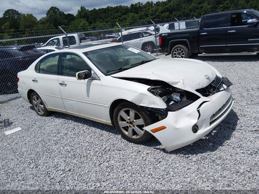 2005 Lexus Es 330 VIN JTHBA30G255120170 IAAI salvage auction — FRONT END, Salvage (Alabama), sold $225 on 2026-07-09 (photo 1)