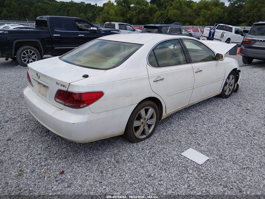 2005 Lexus Es 330 VIN JTHBA30G255120170 IAAI salvage auction — FRONT END, Salvage (Alabama), sold $225 on 2026-07-09 (photo 4)