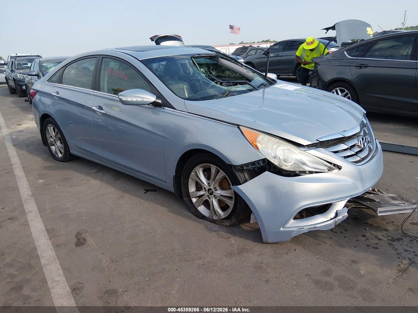 2011 Hyundai Sonata VIN 5NPEC4ACXBH303256 IAAI salvage auction — LEFT FRONT, Salvage (North Carolina), sold $275 on 2026-07-15 (photo 1)