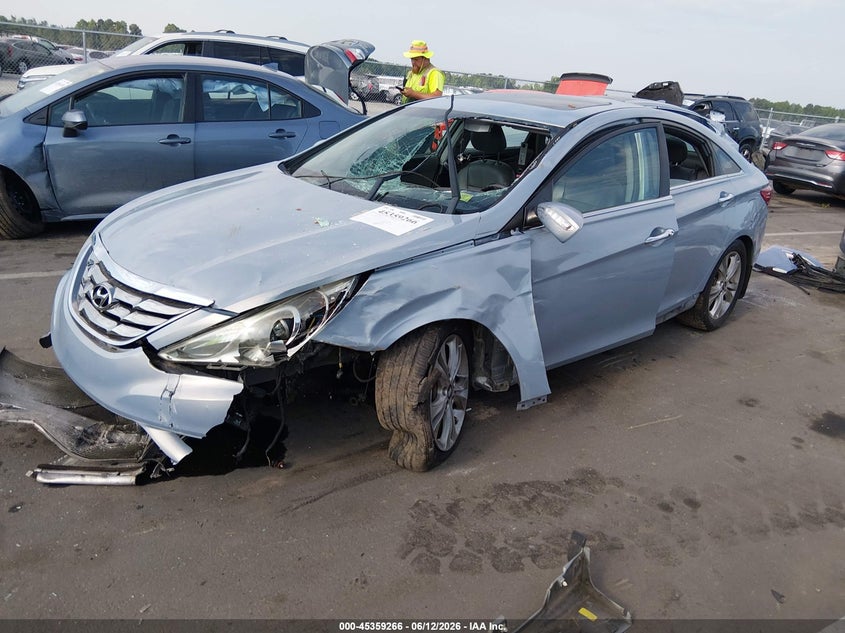 2011 Hyundai Sonata VIN 5NPEC4ACXBH303256 IAAI salvage auction — LEFT FRONT, Salvage (North Carolina), sold $275 on 2026-07-15 (photo 2)