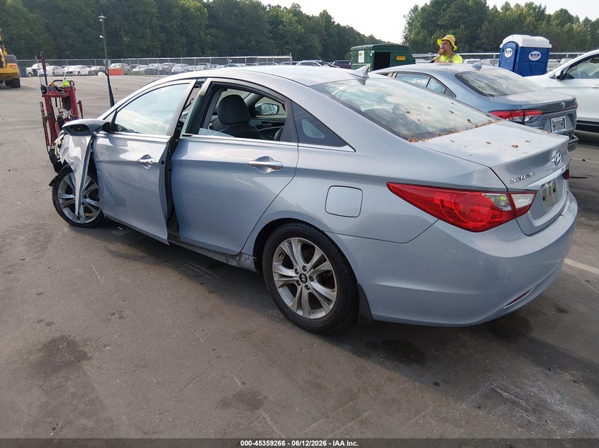 2011 Hyundai Sonata VIN 5NPEC4ACXBH303256 IAAI salvage auction — LEFT FRONT, Salvage (North Carolina), sold $275 on 2026-07-15 (photo 3)