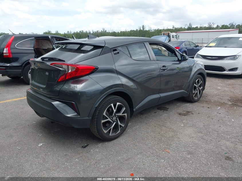 2022 Toyota C-hr VIN NMTKHMBX4NR146097 IAAI salvage auction — LEFT SIDE, Salvage Title, sold $7,750 on 2026-07-13 (photo 4)