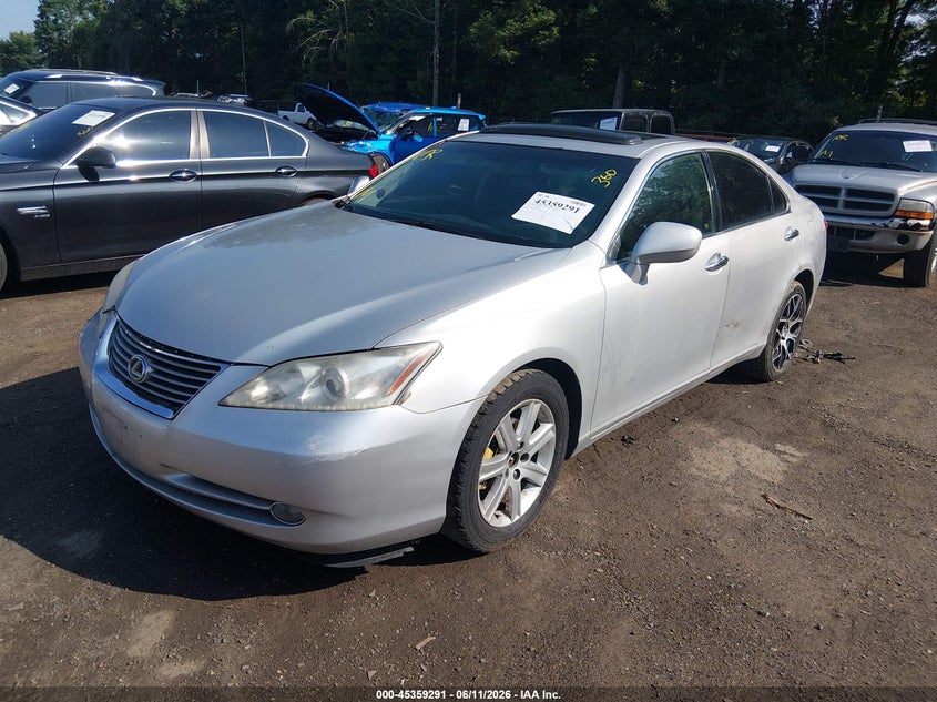 2007 Lexus ES VIN JTHBJ46G572022820 IAAI salvage auction — NORMAL WEAR, Clear (Virginia), sold $1,100 on 2026-07-08 (photo 2)
