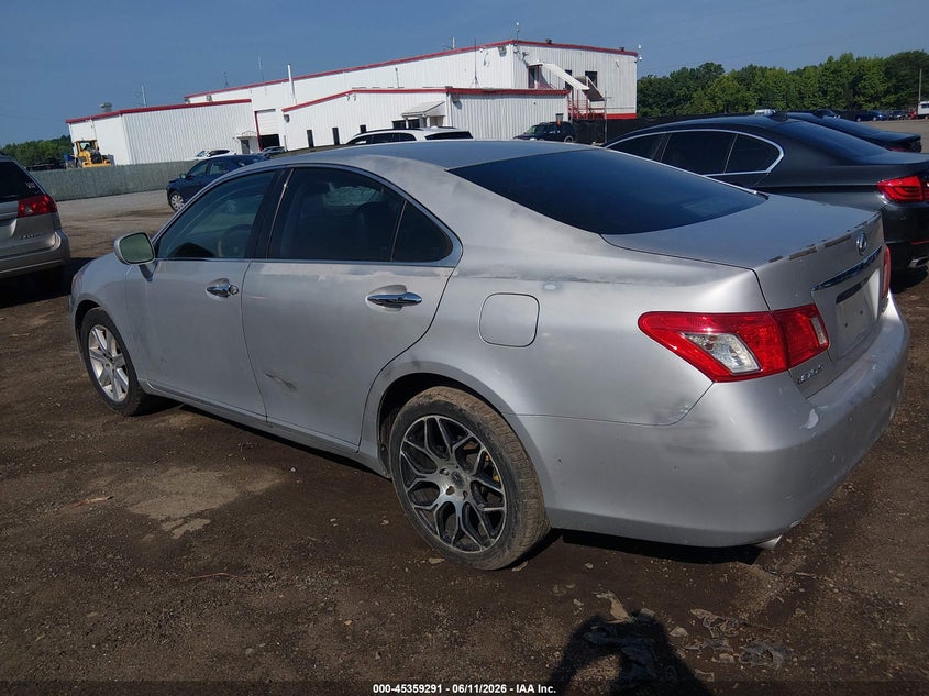 2007 Lexus ES VIN JTHBJ46G572022820 IAAI salvage auction — NORMAL WEAR, Clear (Virginia), sold $1,100 on 2026-07-08 (photo 3)
