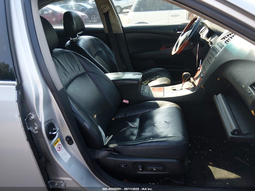 2007 Lexus ES VIN JTHBJ46G572022820 IAAI salvage auction — NORMAL WEAR, Clear (Virginia), sold $1,100 on 2026-07-08 (photo 5)