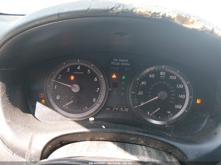 2007 Lexus ES VIN JTHBJ46G572022820 IAAI salvage auction — NORMAL WEAR, Clear (Virginia), sold $1,100 on 2026-07-08 (photo 7)
