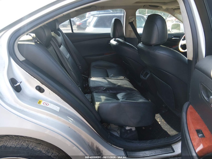 2007 Lexus ES VIN JTHBJ46G572022820 IAAI salvage auction — NORMAL WEAR, Clear (Virginia), sold $1,100 on 2026-07-08 (photo 8)