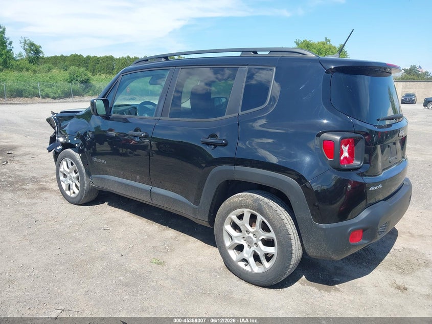 2017 Jeep Renegade VIN ZACCJBBB5HPF49395 IAAI salvage auction — FRONT END, Mv-907A (New York), sold $1,300 on 2026-07-09 (photo 3)