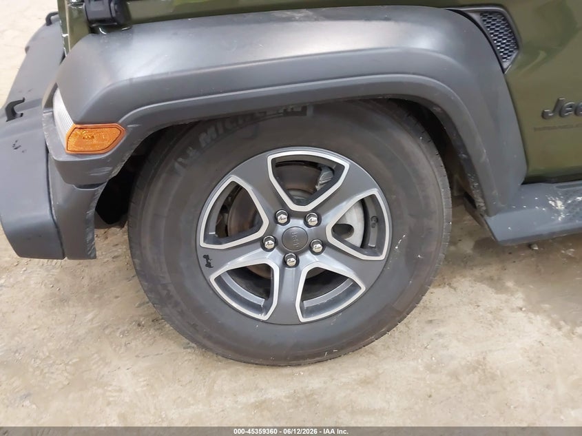 2023 Jeep Wrangler / VIN 1C4HJXAG2PW602555 IAAI salvage auction — RIGHT SIDE, Salvage (Pennsylvania), sold $7,700 on 2026-07-30 (photo 6)