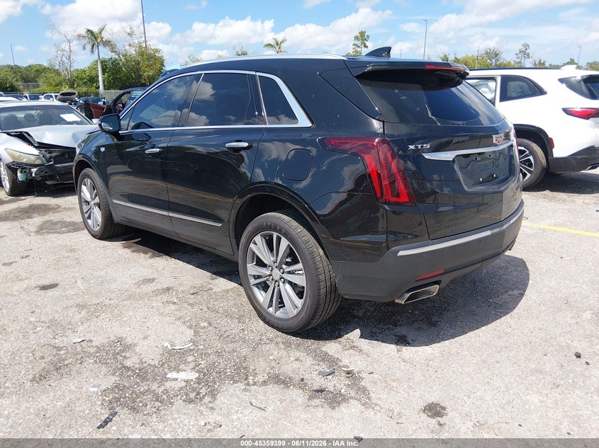 2025 Cadillac Xt5 VIN 1GYKNAR47SZ136396 IAAI salvage auction — FRONT END, Salvage Title, sold $12,075 on 2026-07-29 (photo 3)