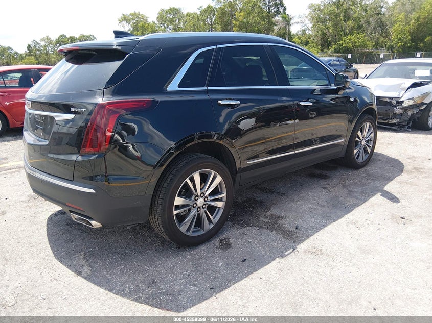 2025 Cadillac Xt5 VIN 1GYKNAR47SZ136396 IAAI salvage auction — FRONT END, Salvage Title, sold $12,075 on 2026-07-29 (photo 4)