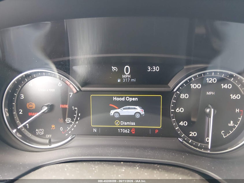 2025 Cadillac Xt5 VIN 1GYKNAR47SZ136396 IAAI salvage auction — FRONT END, Salvage Title, sold $12,075 on 2026-07-29 (photo 7)