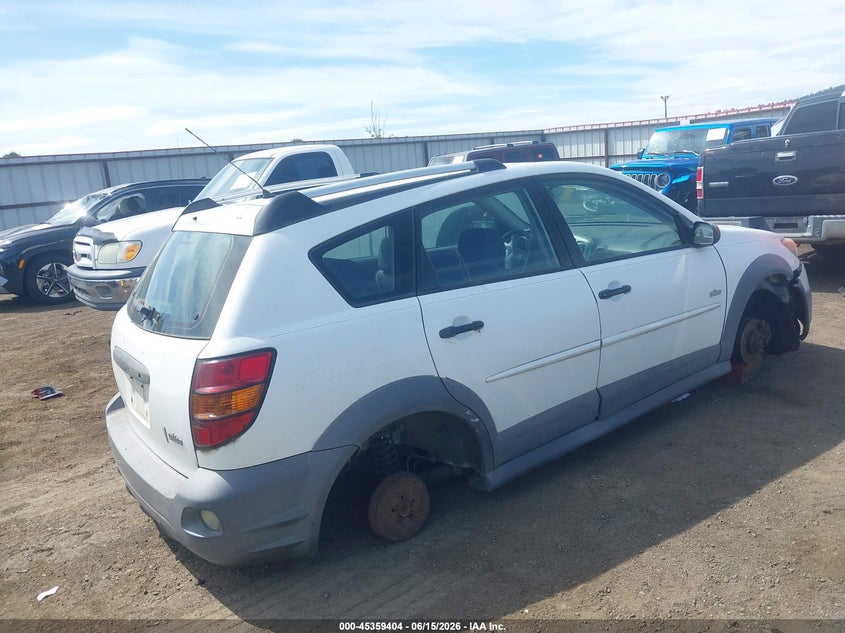 2005 Pontiac Vibe VIN 5Y2SL63835Z464312 IAAI salvage auction — NORMAL WEAR, Clear (Idaho), sold $150 on 2026-07-28 (photo 4)