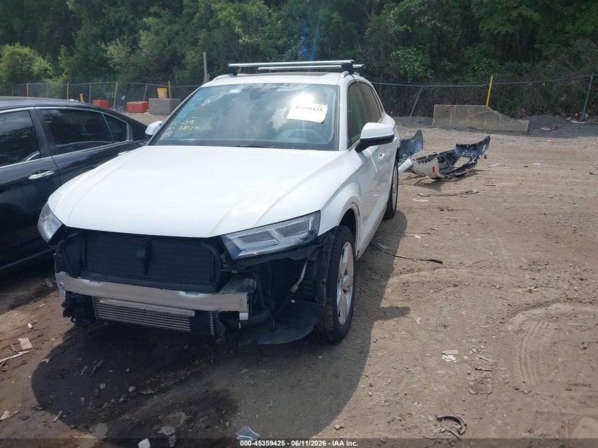 2018 Audi Q5 VIN WA1BNAFY5J2248144 IAAI salvage auction — FRONT & REAR, Salvage Title, sold $9,000 on 2026-07-24 (photo 2)