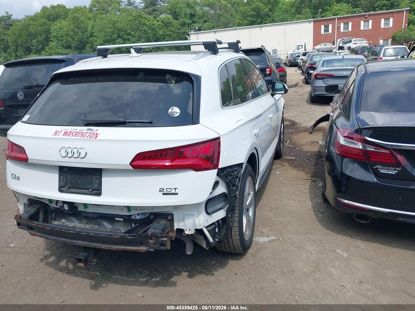 2018 Audi Q5 VIN WA1BNAFY5J2248144 IAAI salvage auction — FRONT & REAR, Salvage Title, sold $9,000 on 2026-07-24 (photo 4)