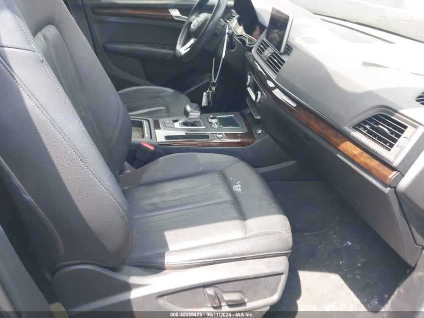 2018 Audi Q5 VIN WA1BNAFY5J2248144 IAAI salvage auction — FRONT & REAR, Salvage Title, sold $9,000 on 2026-07-24 (photo 5)