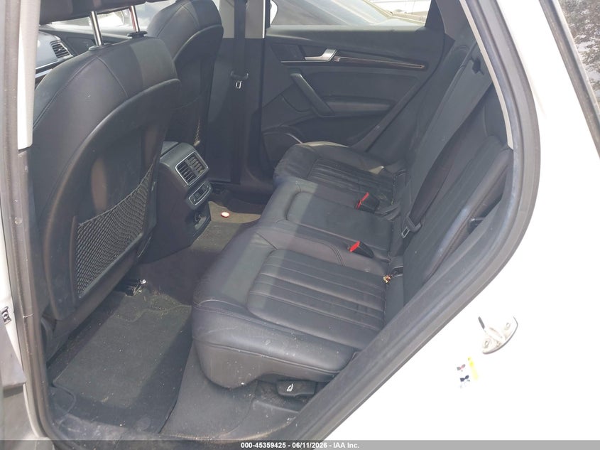 2018 Audi Q5 VIN WA1BNAFY5J2248144 IAAI salvage auction — FRONT & REAR, Salvage Title, sold $9,000 on 2026-07-24 (photo 8)